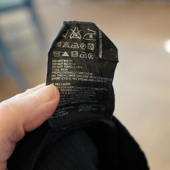 Prada Women's Black Velvet Trousers Size 50/ XL/16 100% Cotton - Picture 6 of 12